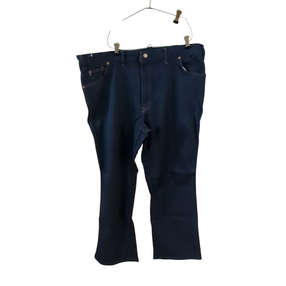 Long Haul Bootcut Jeans Men's Size 44x30 Blue Made in USA Trucker Denim~NWOT